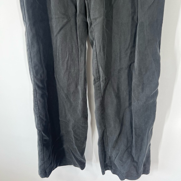 Reformation Mason High Rise Pleated Pants Black - Picture 4 of 8